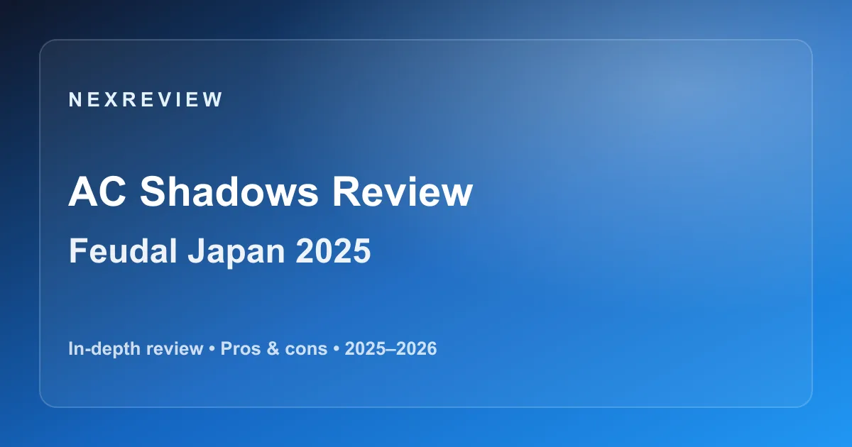 Assassin's Creed Shadows Review (2025) — Stealth, Combat, Open World & Verdict