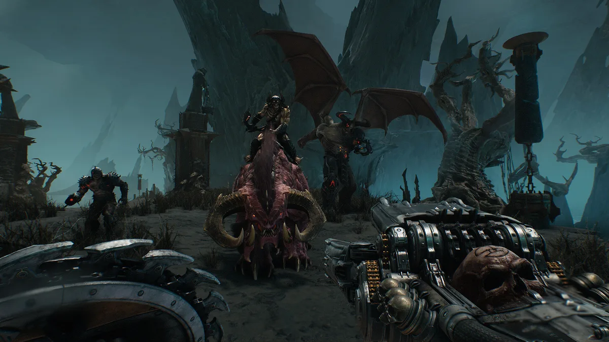 DOOM The Dark Ages Review (2025) — Combat, Weapons, Performance & Verdict — world and exploration