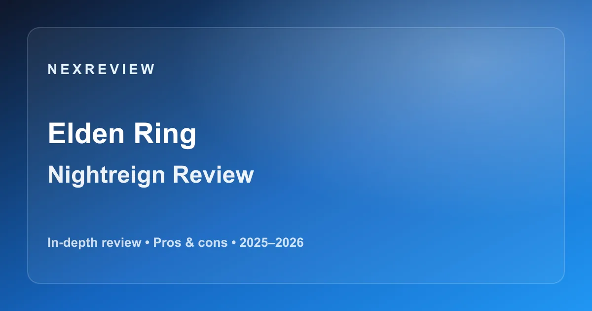 Elden Ring Nightreign Review (2025) — Co-op Roguelite Gameplay, Builds & Verdict