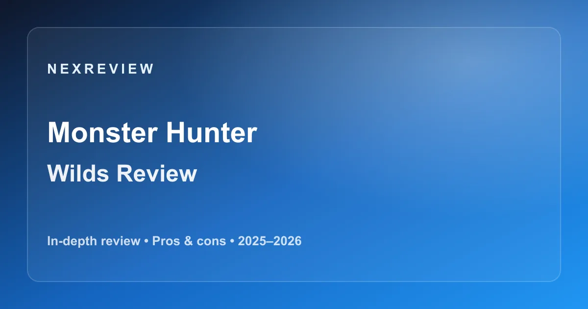 Monster Hunter Wilds Review (2025) — Combat, Co-op, Performance & Verdict