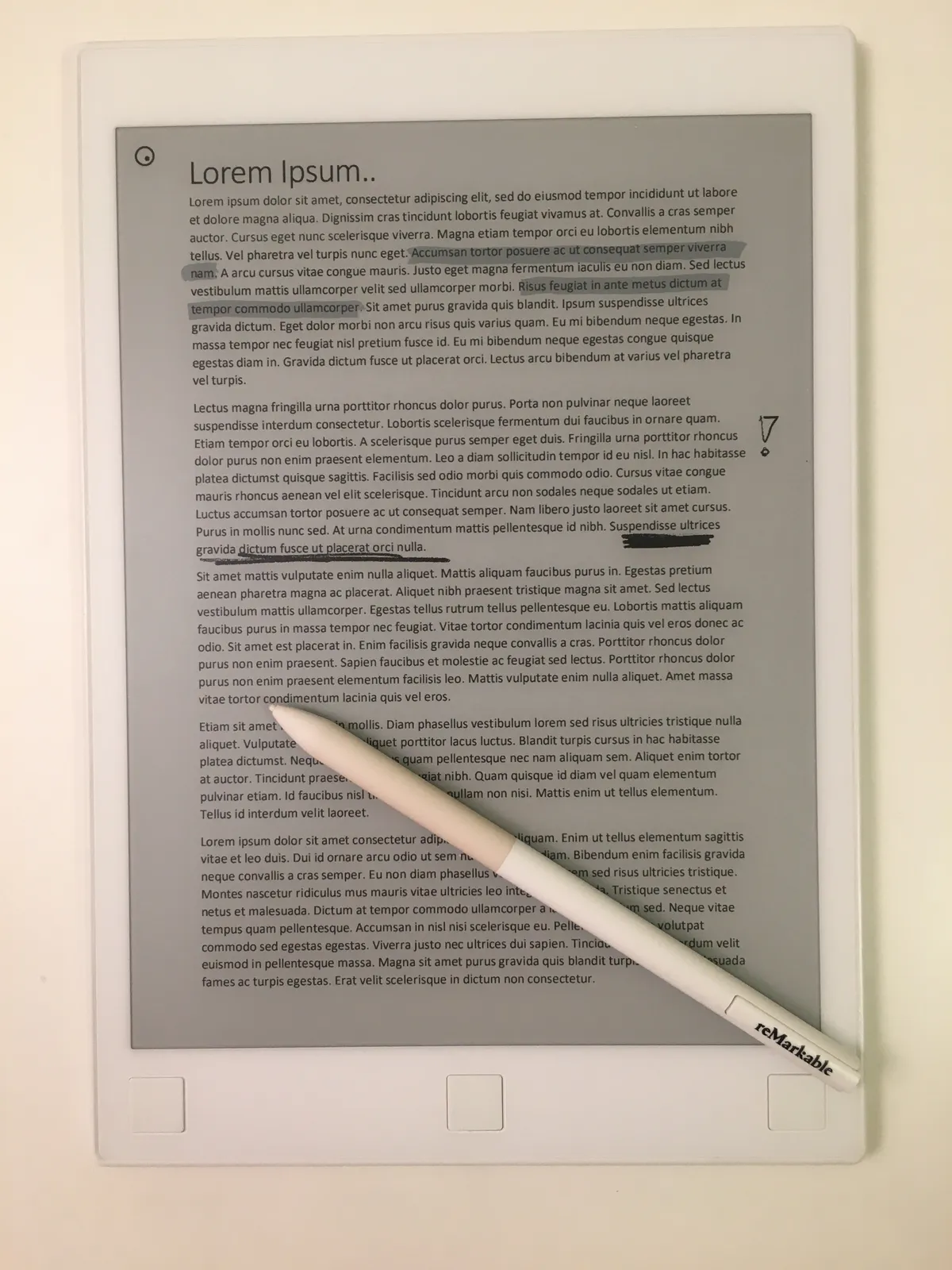 reMarkable Paper Pro Review (2026) — stylus and desk setup